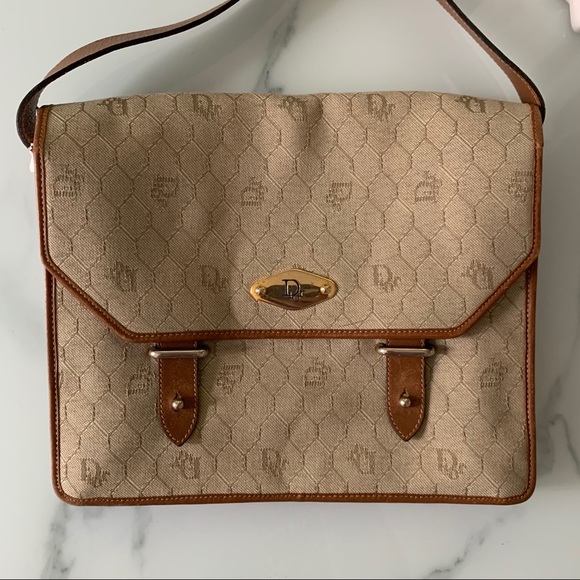 Vintage Christian Dior honeycomb monogram purse - Picture 11 of 16